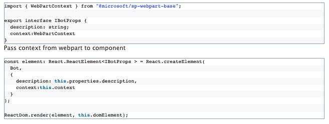 SharePoint BOT integration